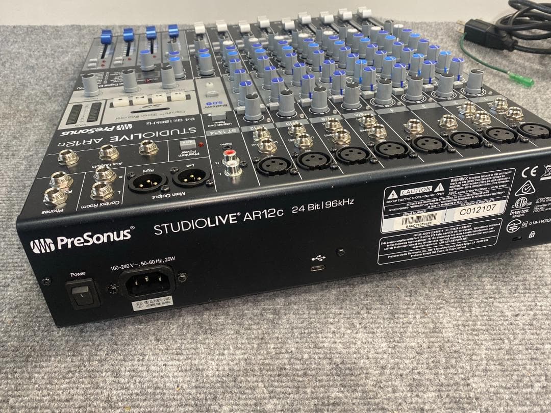 Presonus studiolive AR12c ミキサー