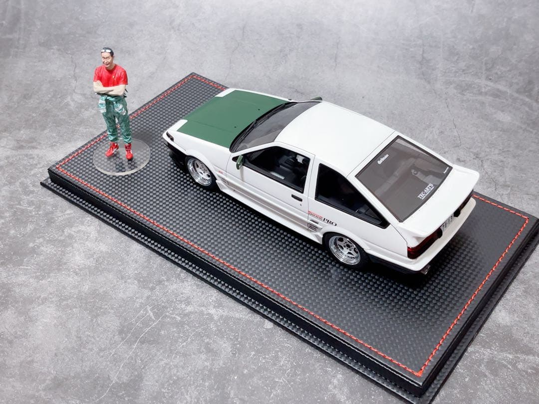 イグニッションモデル 1/18 トヨタ AE86 土屋圭市 - メルカリ