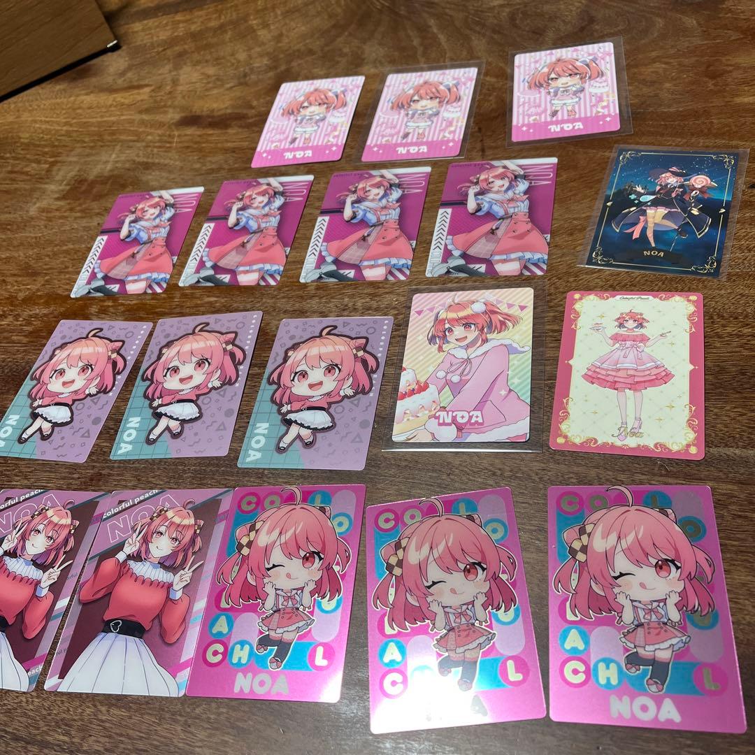 カラフルピーチ からぴち のあ のあさん トレカ 魔法学園 ぷぴぱ