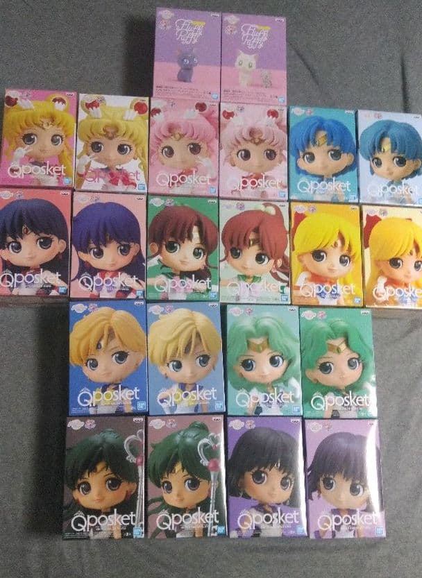 セーラームーンEternal Qposket フィギュア フルセット 美少女戦士