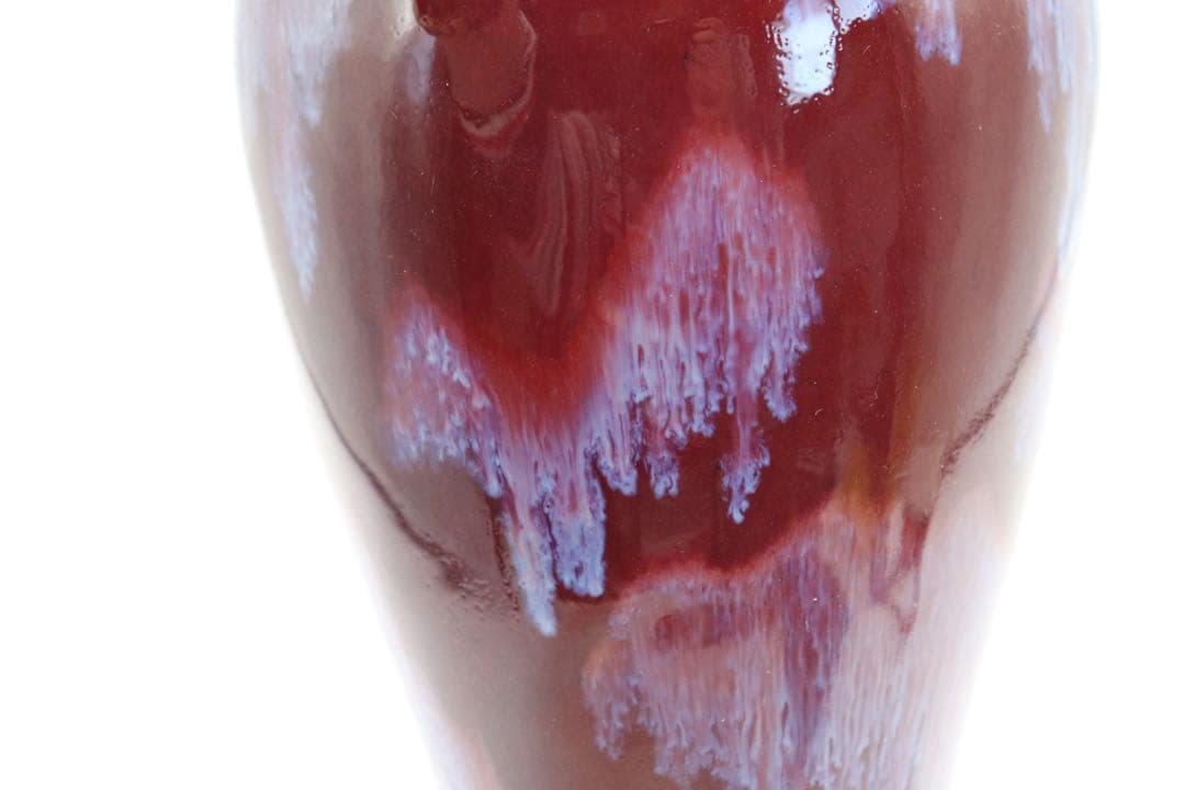 中国　鈞釉　瓶　送料込み1030