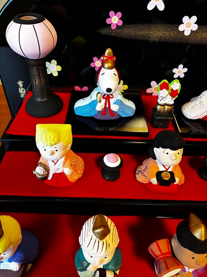 SNOOPY スヌーピー ひな人形 段かざり 吉徳大光