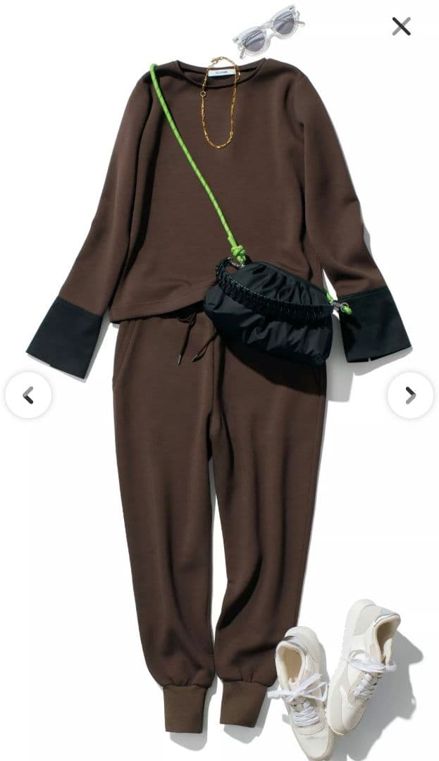 LENK×eclat　宮崎桃代さん別注Dumpling Mini／ナイロンバッグ