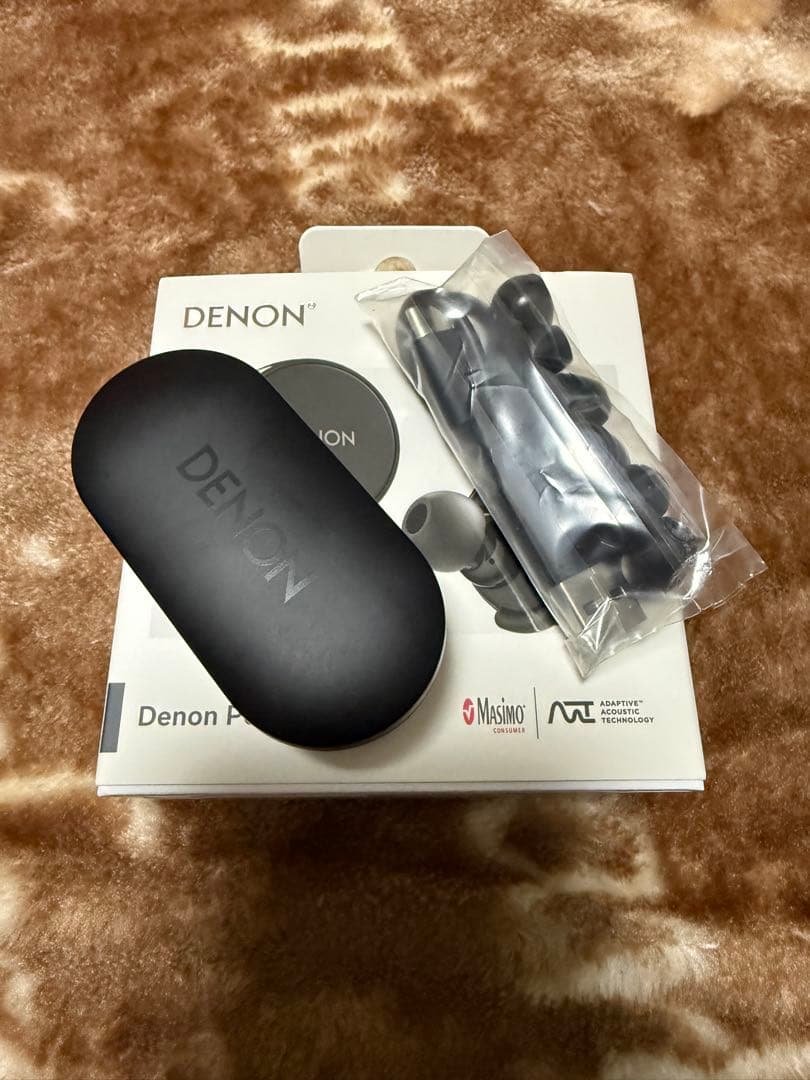 デノン DENON PerL Pro AH-C15PLワイヤレスイヤホ ン中古品 DENON（デノン） DENON PerL Pro TrueWireless Earbuds (AHC15PLBKEM