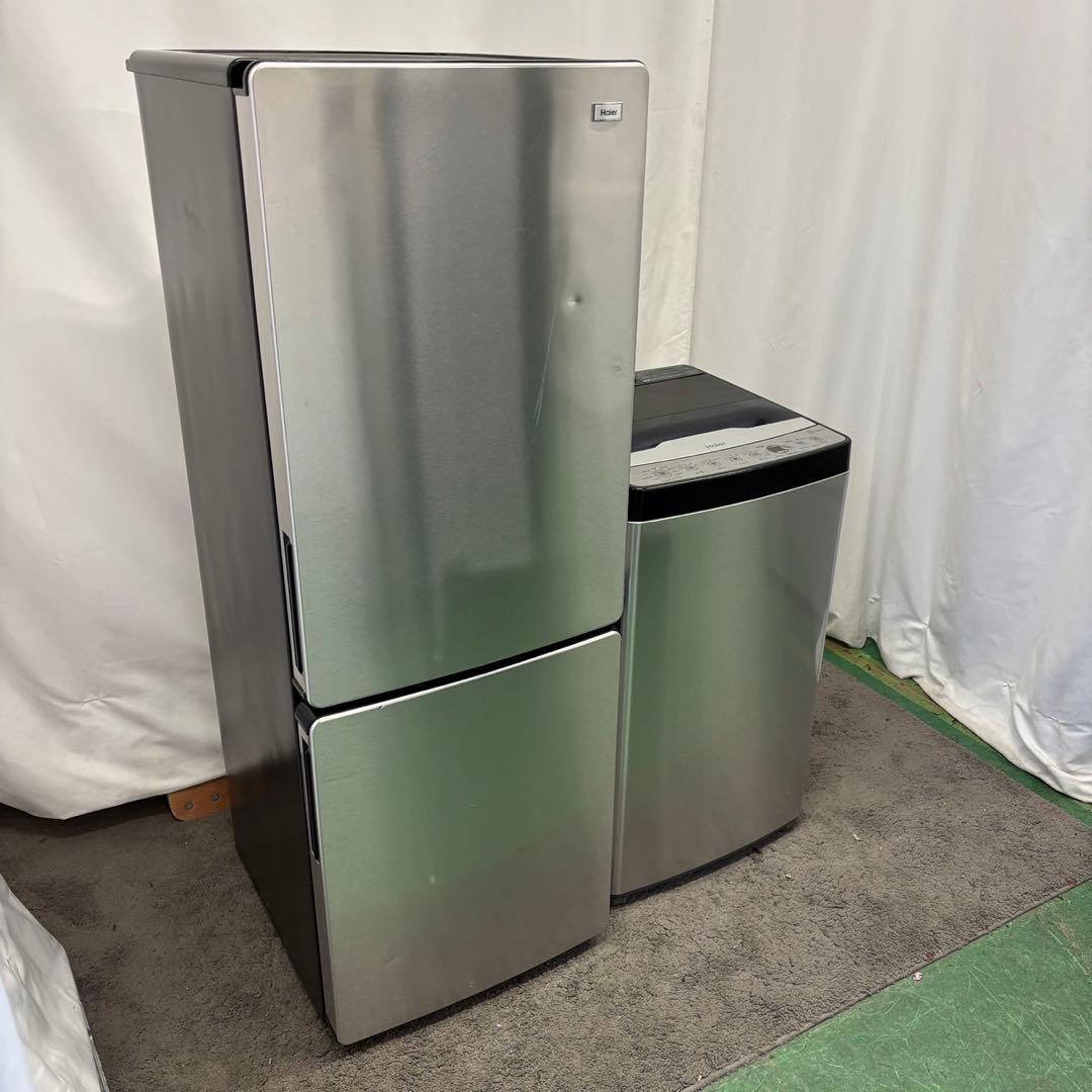 764⭕️洗濯機　冷蔵庫　haier　一人暮らしセット　大きめ　安い　設置無料