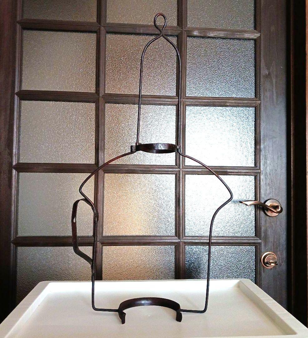 アンティーク吊りオイルランプ ターコイズブルー - メルカリ