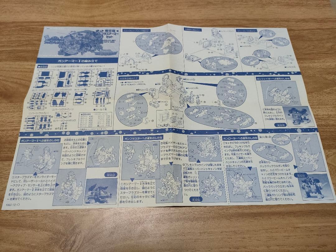 バンダイ 元祖SDガンダム ガンダムフォース　プラズアーマーセット 限定版