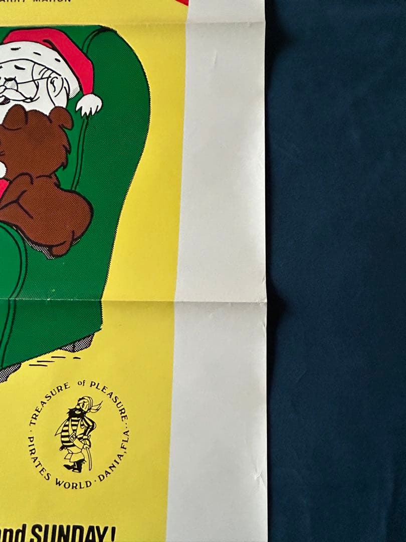 サンタと3匹のクマ　USオリジナル映画ポスター