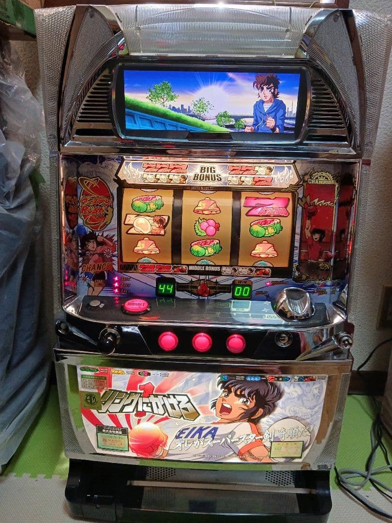 初代 リングにかけろ マキシマムホワイトパネル　パチスロ 実機 5号機 剣崎 初代 リングにかけろ マキシマムホワイトパネル パチスロ 実機 5号機