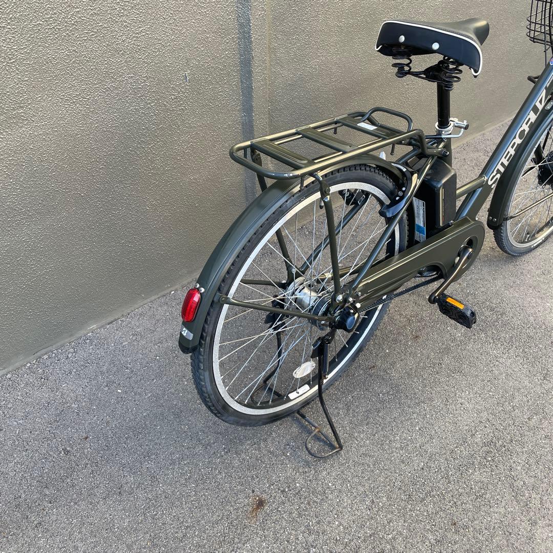 ブリヂストンアルベルト 電動アシスト自転車26インチ グリーン