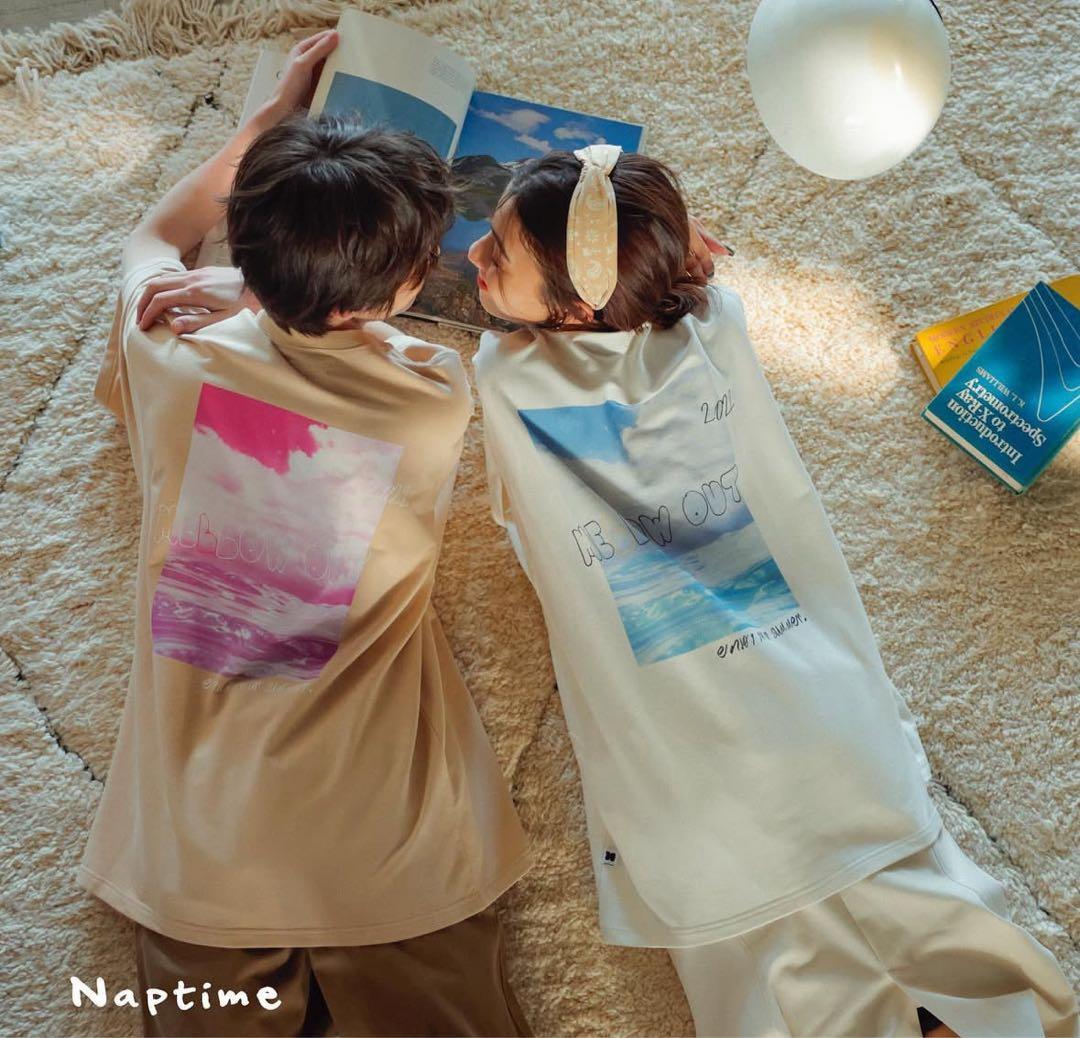 ナップタイムnaptime. Nissy 西島隆弘 Tシャツ ベージュ - メルカリ