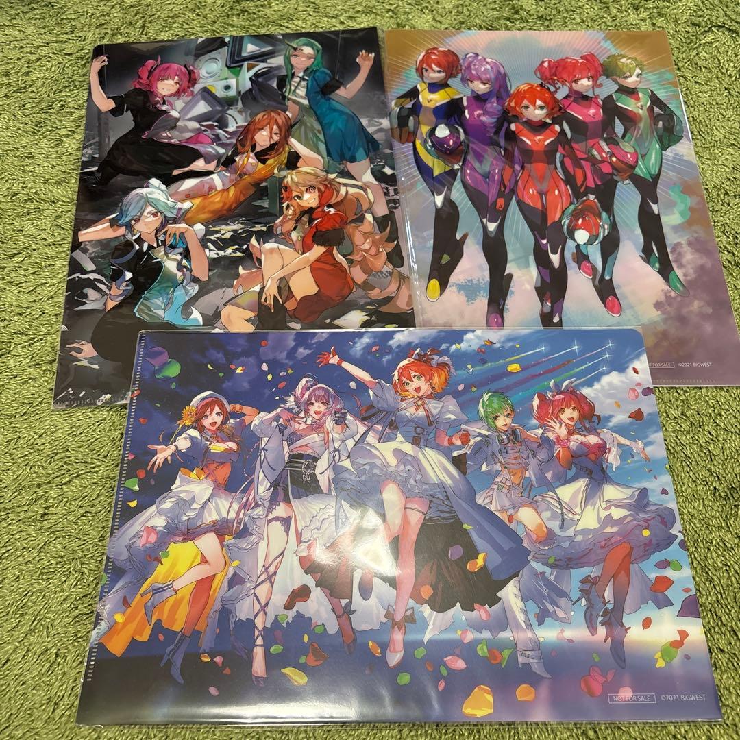 マクロスΔ ワルキューレ 闇キューレ クリアファイル - メルカリ