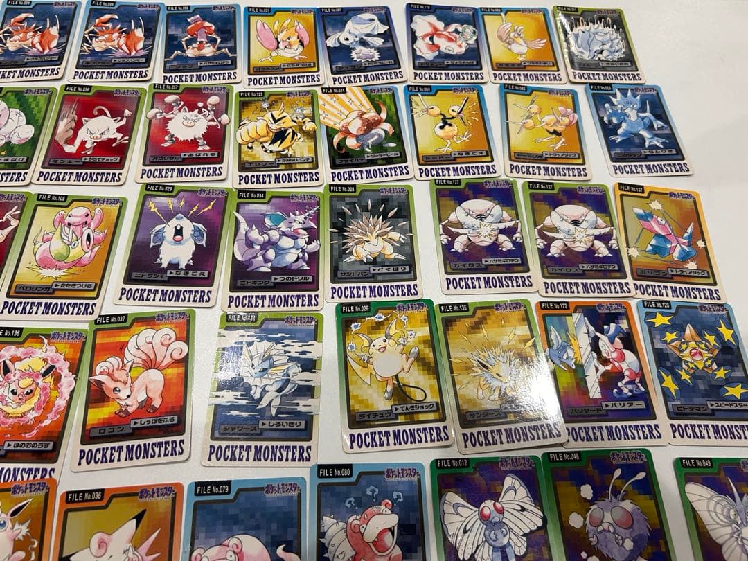 希少品】ポケモンカードダス96枚 meiji ポケモンカード3枚+ファイル