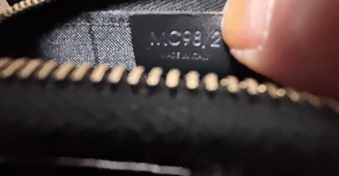 セリーヌ ケース SHEFFIELD 黒・茶×ゴールド金具