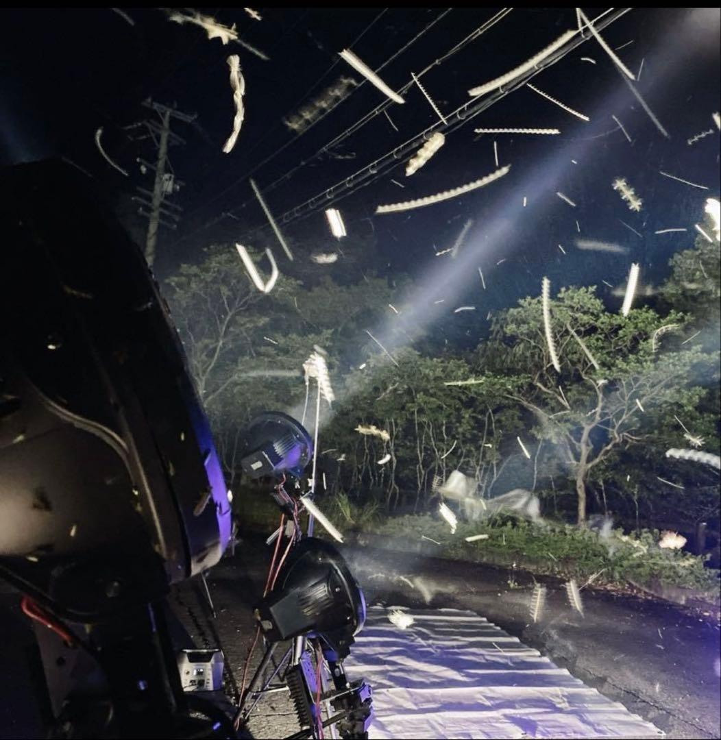 爆光 新品 強力 HID7インチ 119W程度紫外線強化バルブ 灯火採集に！