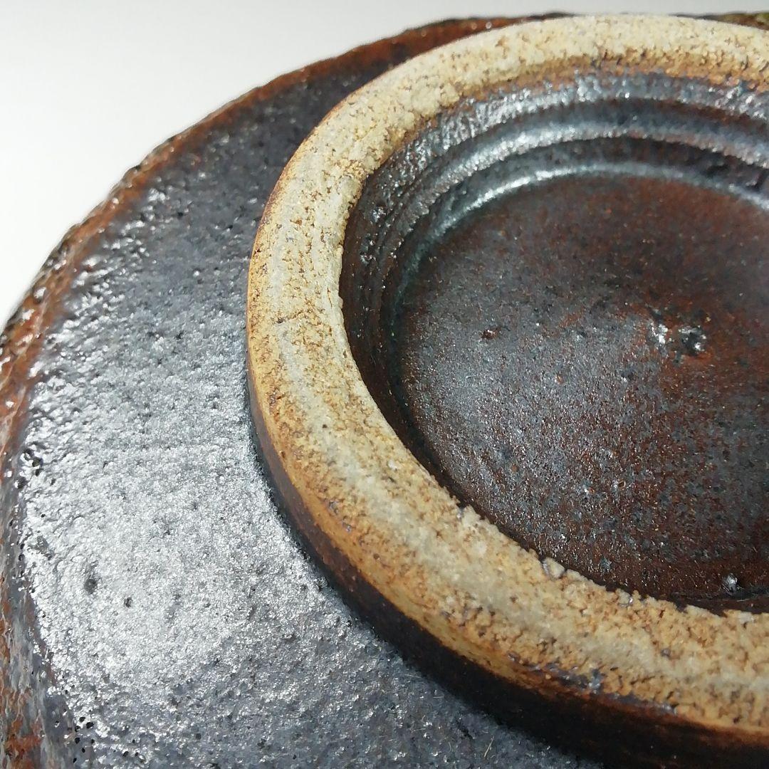 T349 茶碗 『益子焼』『長谷川窯』 共箱 抹茶碗 茶道具