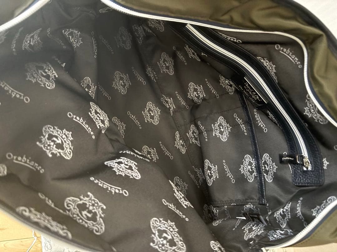 【極美品】Orobianco オロビアンコビジネスバッグ2WAYブリーフケース