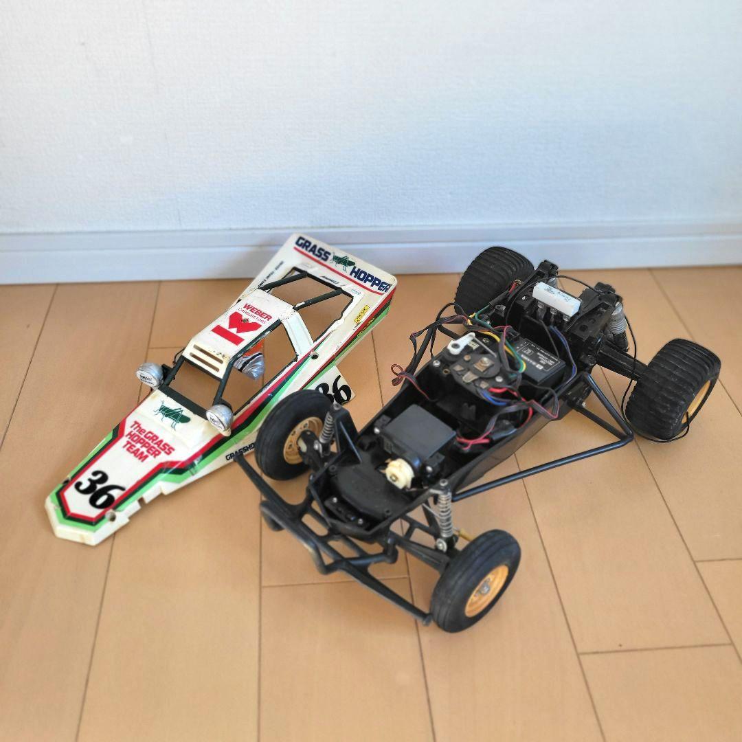 当時物　タミヤ　グラスホッパー　メカ付き