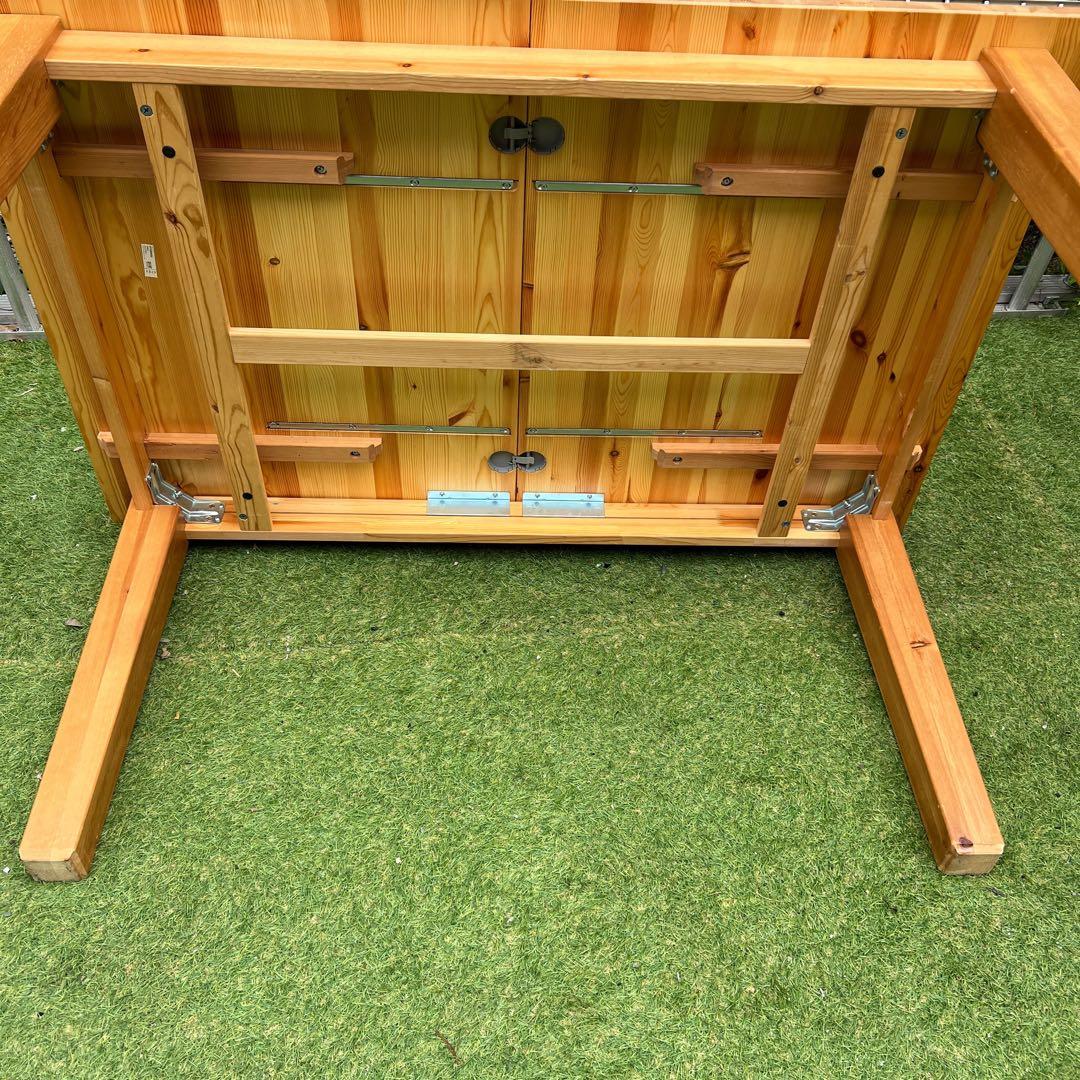 【横浜・川崎】イケア 伸長式 ダイニングテーブル 無垢材　STORNAS　廃盤