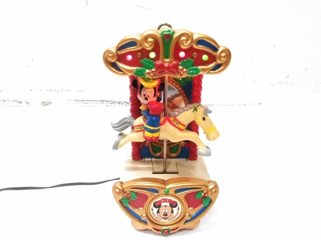 ミッキーホリデーカルーセル Disney ディズニー クリスマスオーナメント ♪