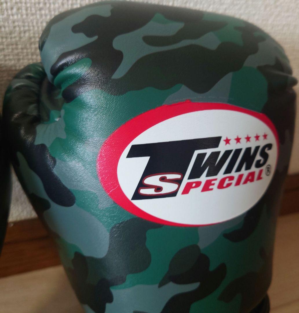 TWINS SPECIAL ボクシンググローブ 12oz 迷彩 本革 TWINS SPECIAL
