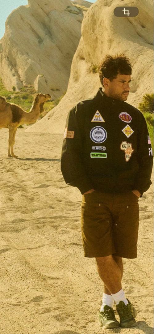 新品 HUF x LAND CRUISER ボンバージャケット Lサイズ - メルカリ