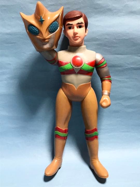 ブルマァク トリプルファイター ソフビ 検） マルサン ポピー 旧