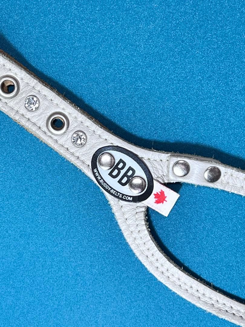 BUDDY BELT 3.5白に近い薄いベージュ - メルカリ