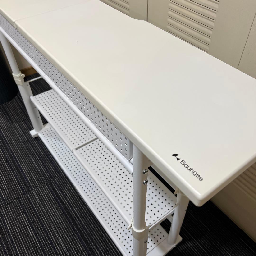 バウヒュッテ　エクステンションデスク　ホワイト