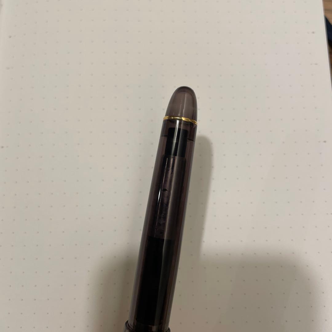 パイロットカスタム742 モダナイズドブラウン字幅FM 中細字