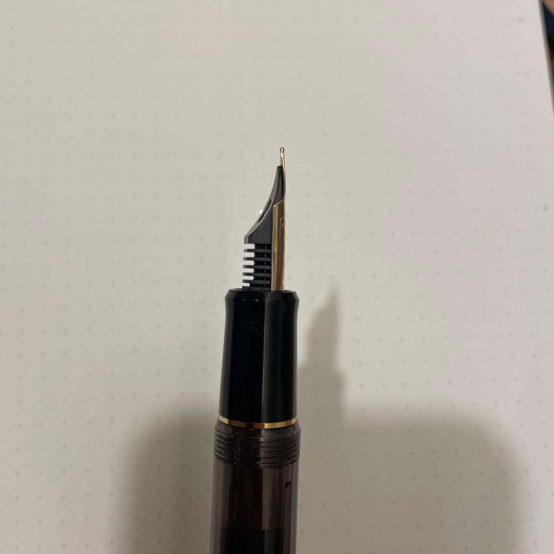 パイロットカスタム742 モダナイズドブラウン字幅FM 中細字