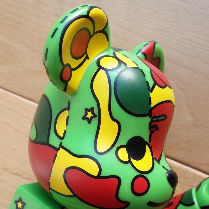 ベアブリック☆エイプ☆サイケ☆スターカモ☆400%