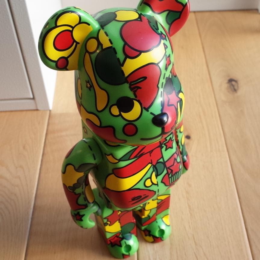 ベアブリック☆エイプ☆サイケ☆スターカモ☆400%