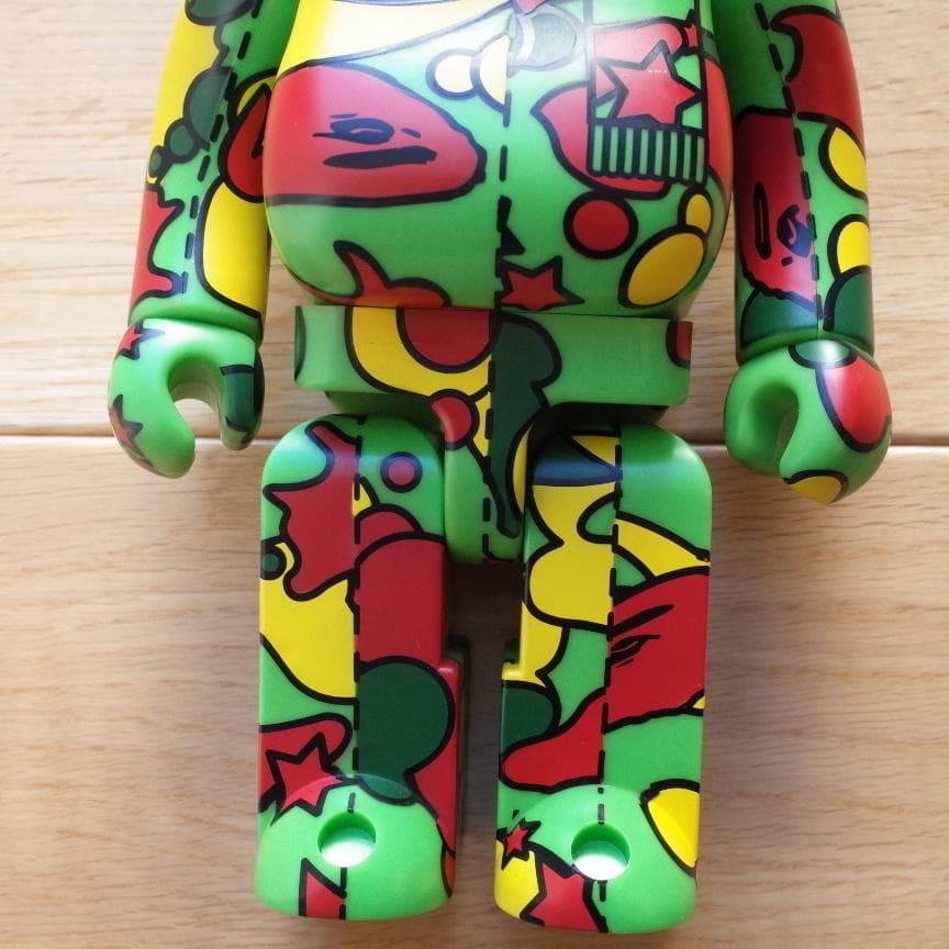 ベアブリック☆エイプ☆サイケ☆スターカモ☆400%