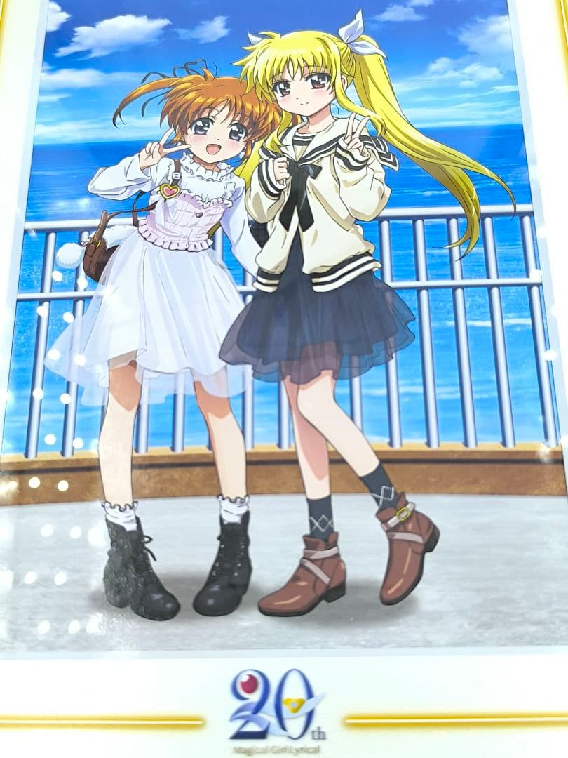魔法少女リリカルなのは なのは フェイト キャラファイングラフ 20周年記念