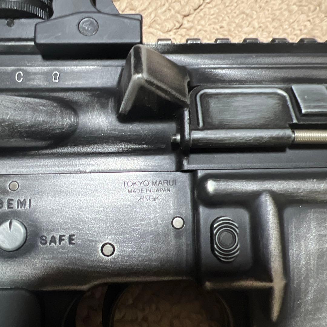 東京マルイ MWS CQBRガスガン ダメージ加工