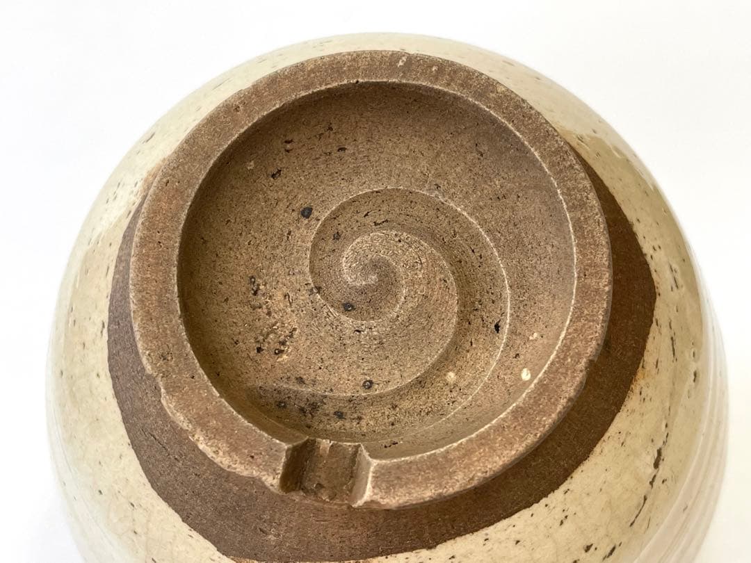 骨董 アンティーク 高麗 御本 洲浜形 茶碗 御本茶碗 粉引 李朝