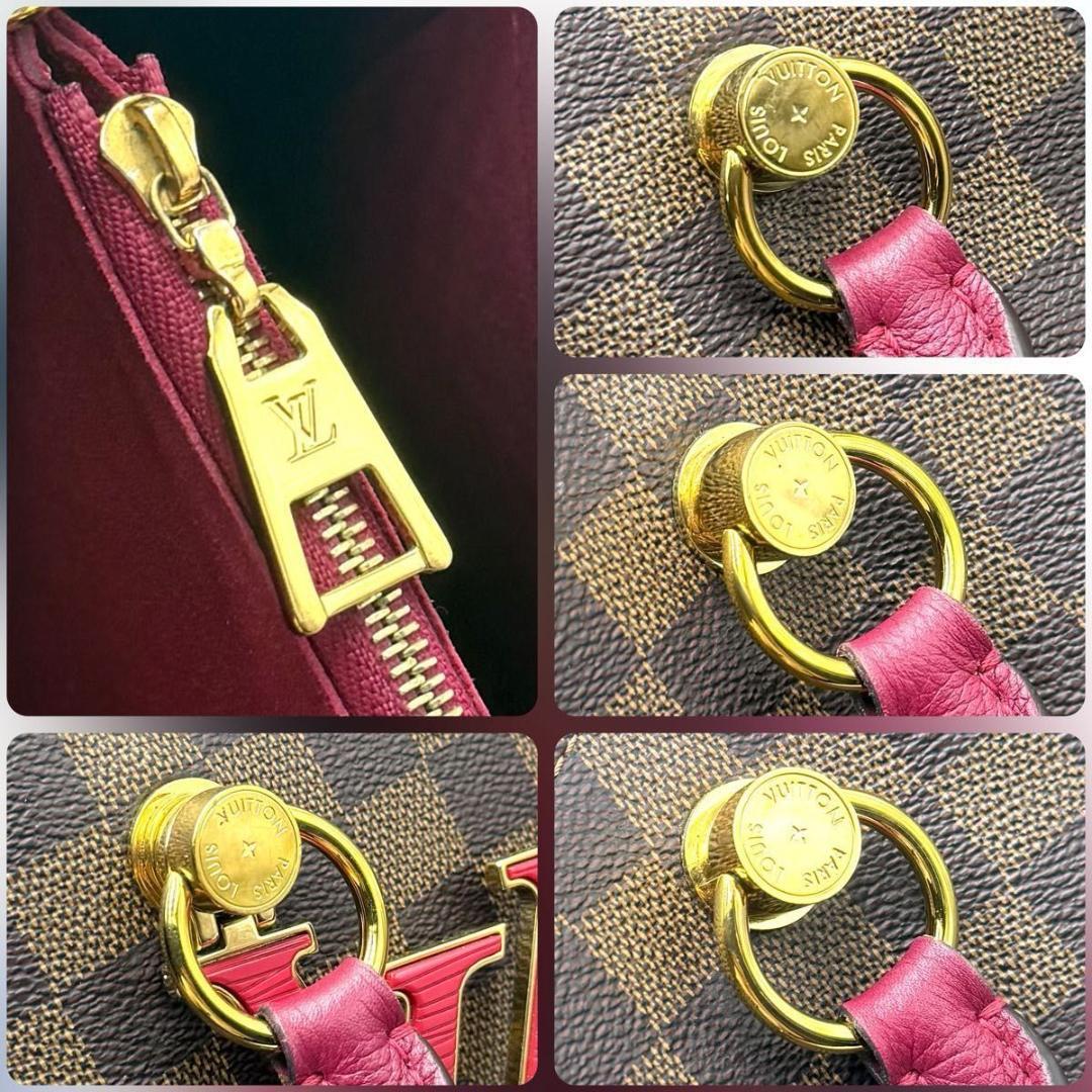 ルイヴィトン ダミエ エベヌ リバーサイド リドゥヴァン ハンドバッグ 肩掛け