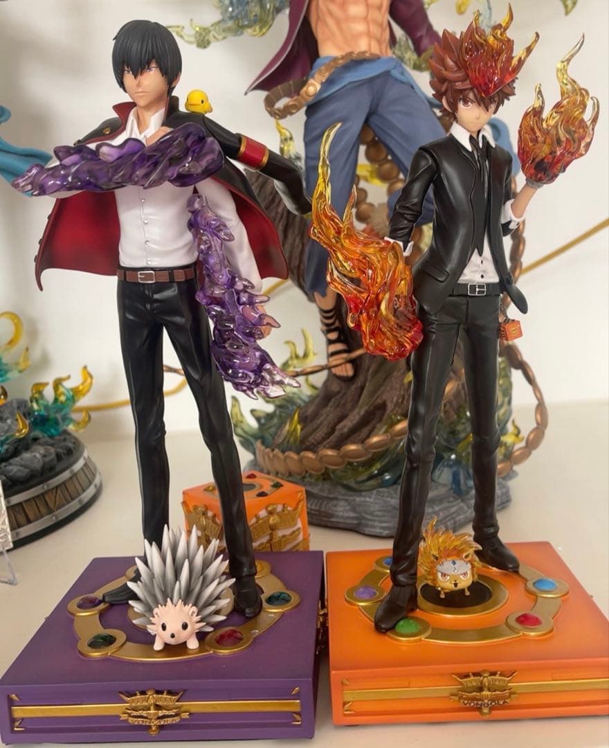 家庭教師ヒットマンREBORN! 沢田綱吉 雲雀恭弥 2点ガレージキット