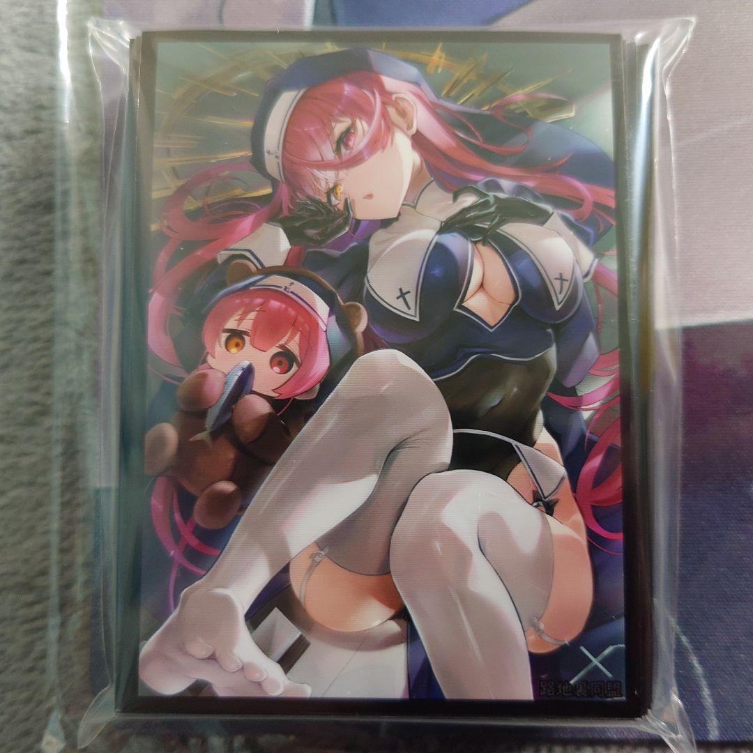 α2 ホロライブ シスター服&クマリン 宝鐘マリン スリーブ&プレイマット