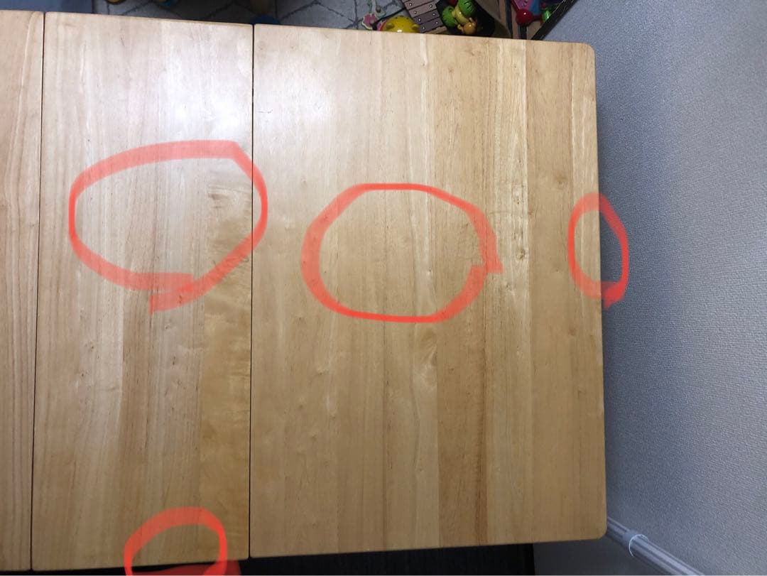 CAP①折りたたみ式ダイニングセット 木製 LOWYA バタフライテーブル