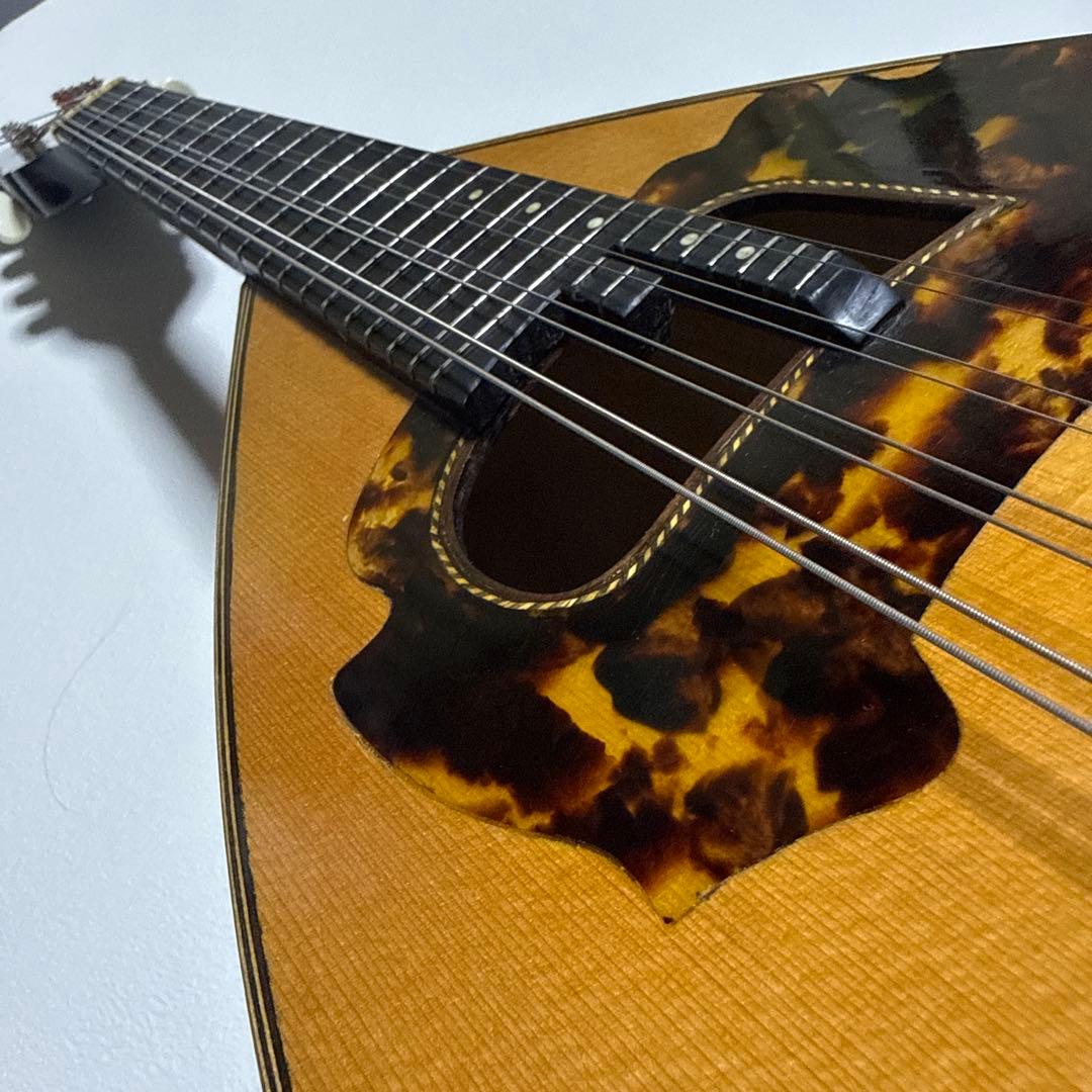 渡辺マンドリン No.100 鼈甲ネック渡辺精次 S.watanabe 1986