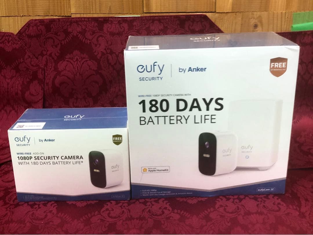【新品未開封】eufy 1080P Security Camera 増設セット eufy Indoor Cam S350 Nanny Camera: 4K UHD PTZ for Indoors - eufy US