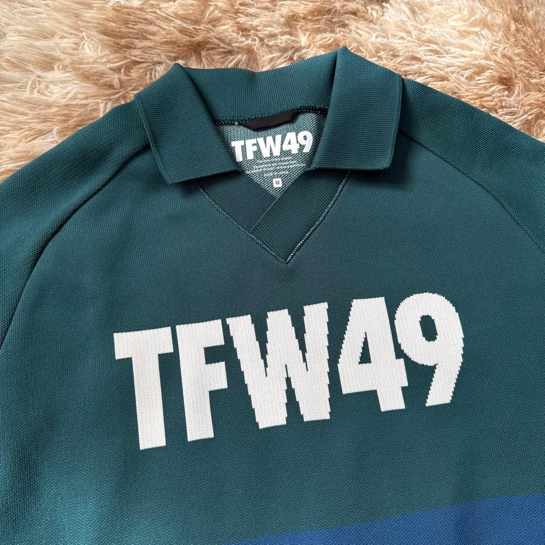 TFW49 ポロセーター M ダークグリーン・ネイビー