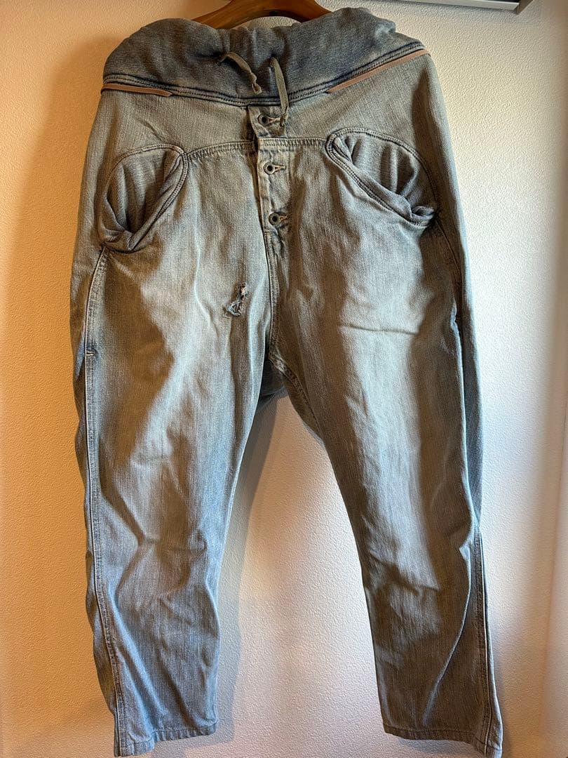 KAPITAL サルエルパンツ グレー