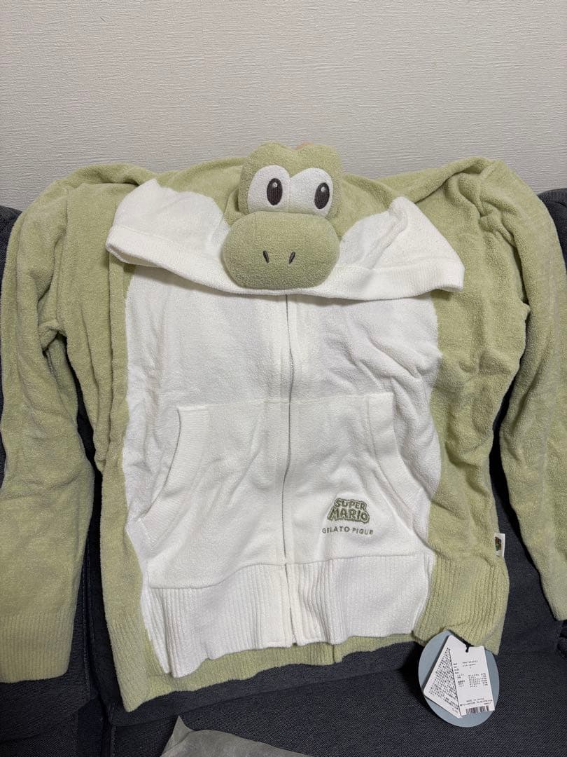 (タグ付き未使用)gelatopiqueスーパーマリオ ヨッシー ルームウェア