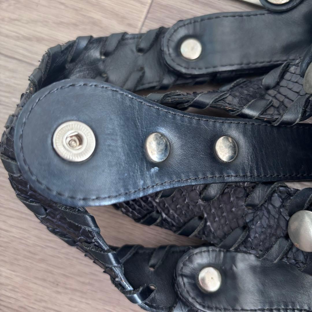 バッグ Chloe Silverado Leather Handbag Python