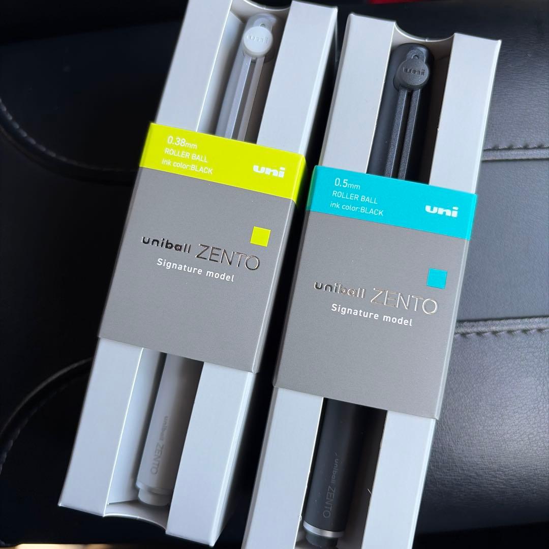 uniball ZENTO ユニボールゼント シグニチャーモデル2本セット - メルカリ