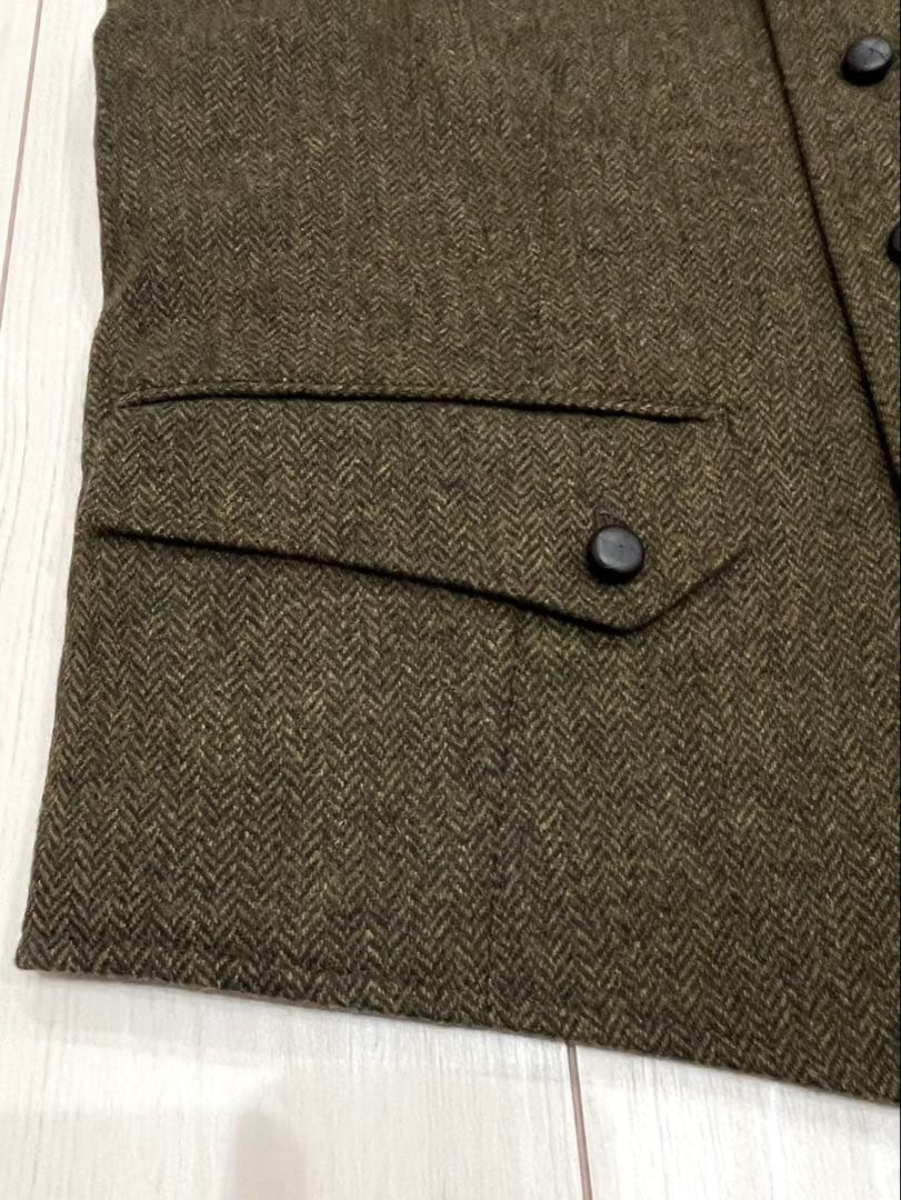 ★新品★THE SCOTCH HOUSE リバーシブル中綿ベスト メンズ L