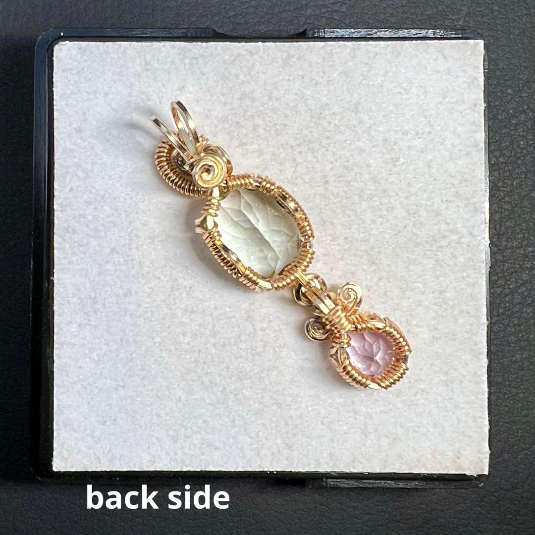 for ☆ よとぽん ☆様 】グリーンアメシスト＆ピンクアメシスト ペントプ